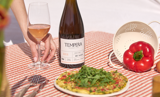 L'accord Aria II & omelette aux poivrons pour un goût de printemps
