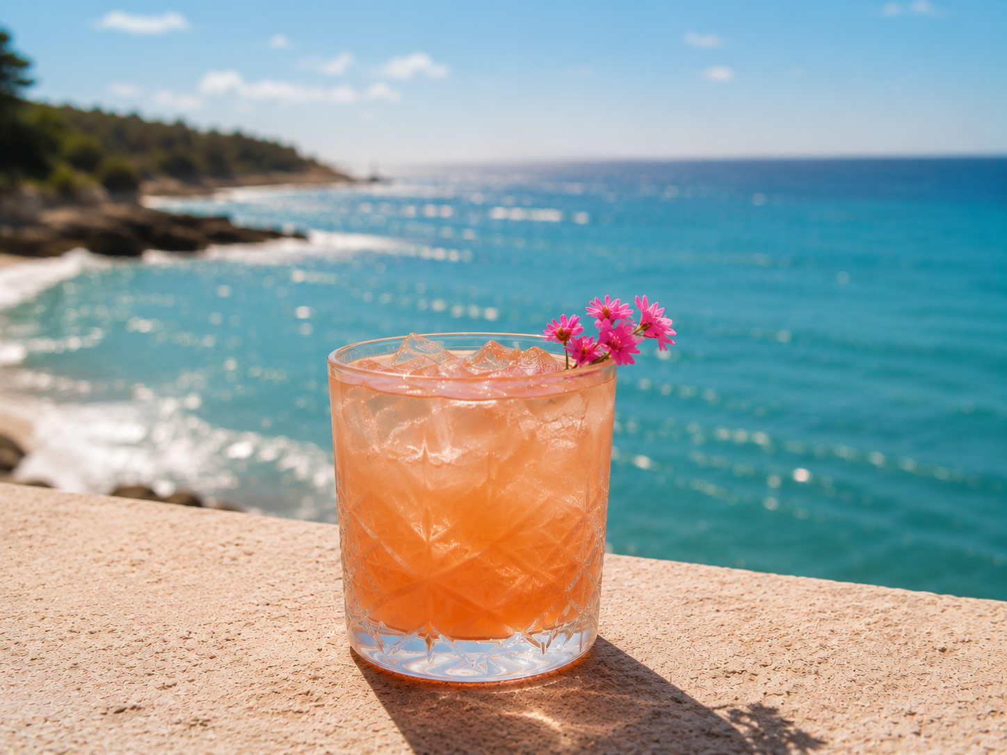 Aria Smash : le mocktail floral et frais à base d'Aria II