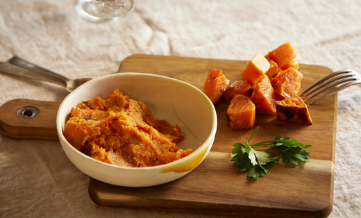 Recette de patates douces au four ou à la braise et accord sans alcool