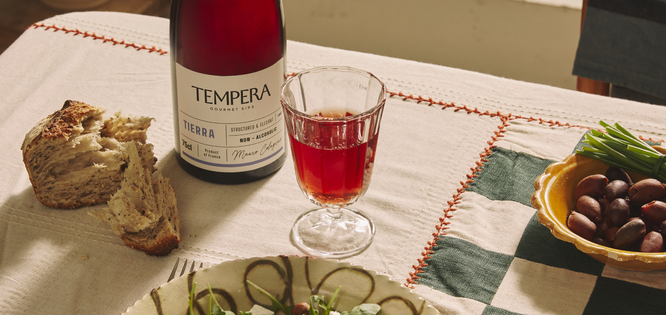 Salade de chèvre du chef Mauro Colagreco