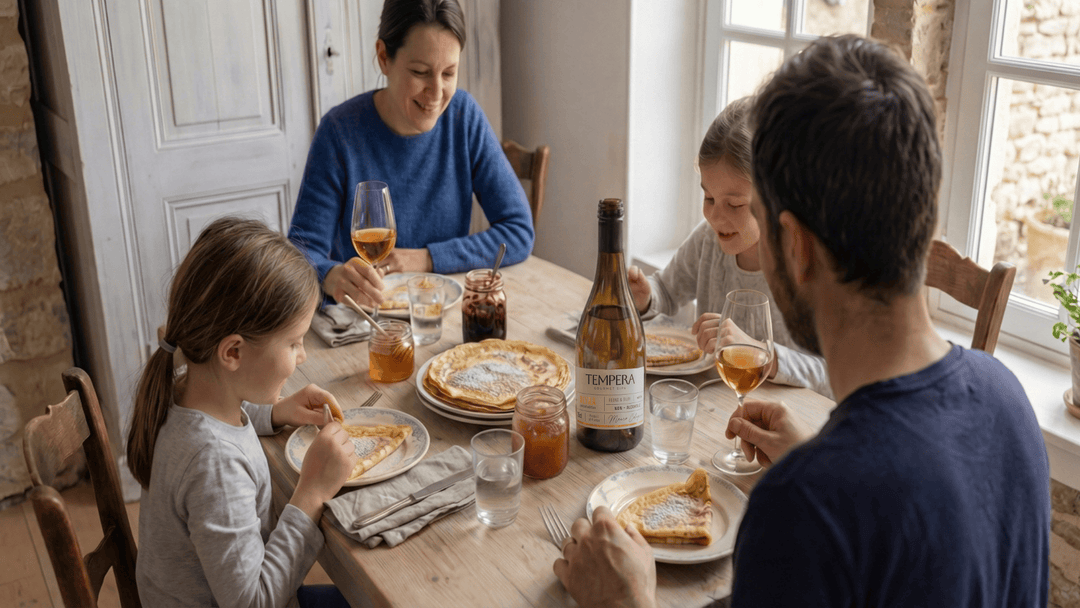 Que boire avec des crêpes sucrées ou salées ? Les idées Tempera