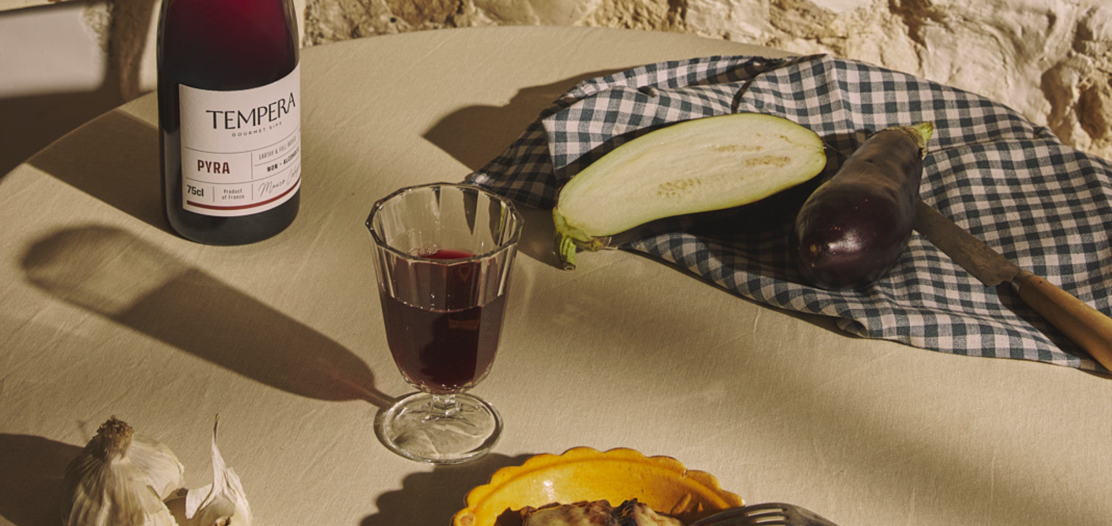 Aubergines à la Parmigiana & Pyra de Tempera : l’accord parfait