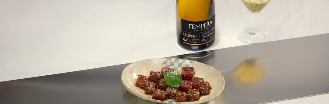 Tartare de sériole ou de thon du chef Mauro Colagreco