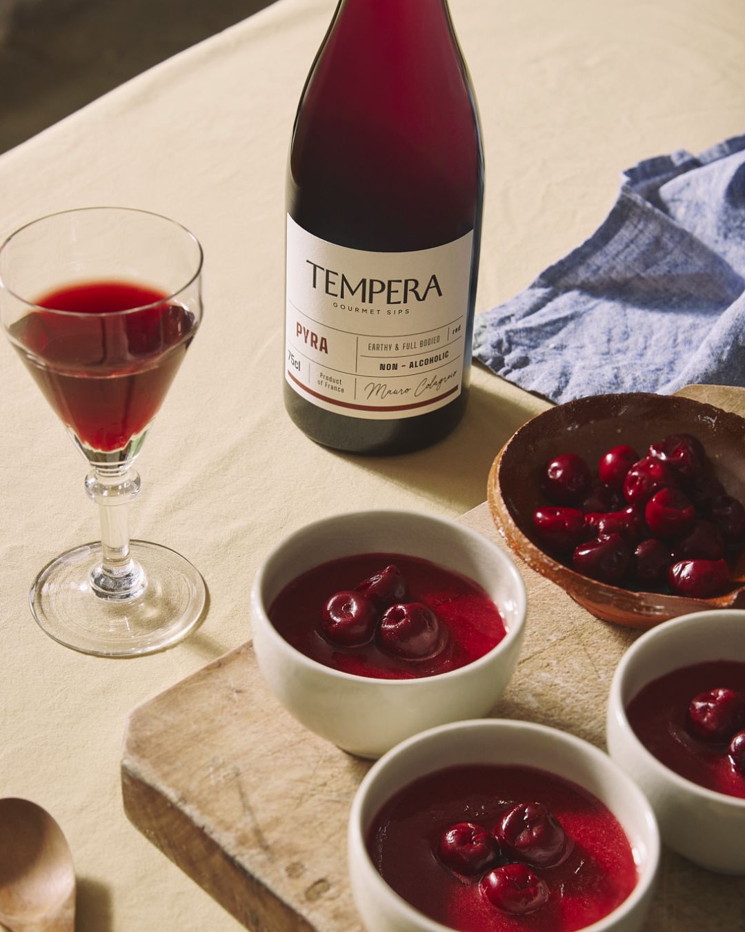 PYRA, a Structured Alcohol-Free Drink